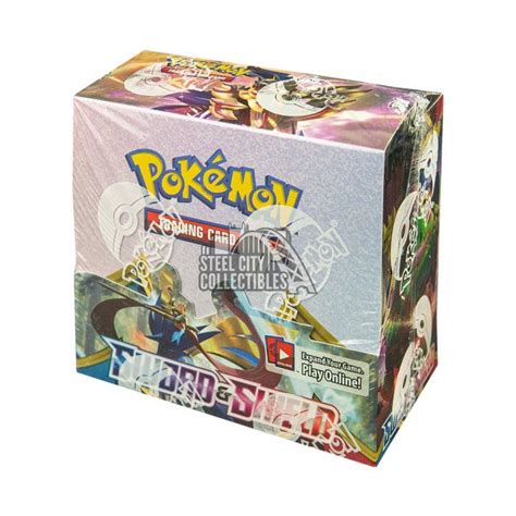 pokemon sword and shield steel box set|pokemon sword shield booster box.